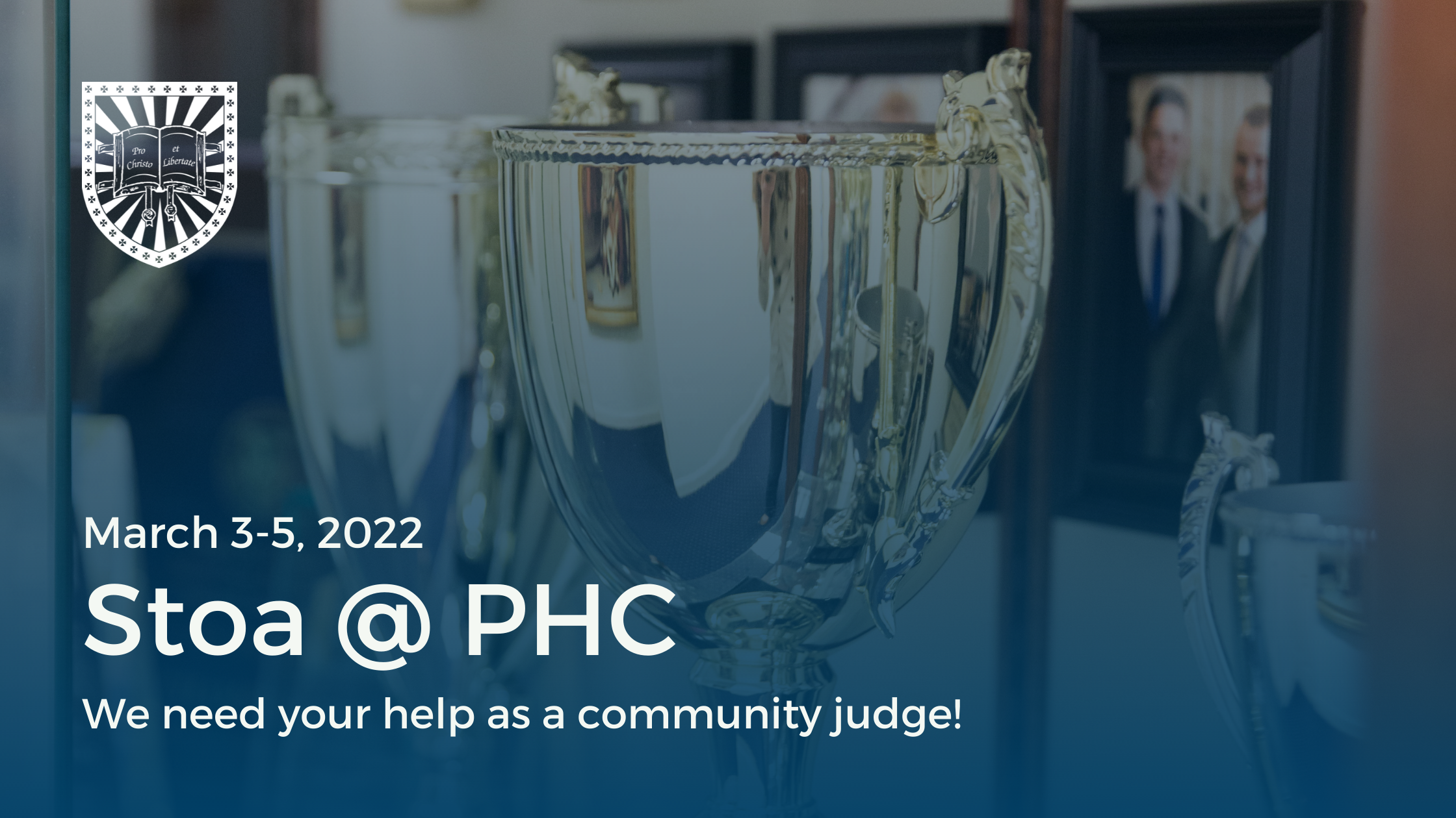Stoa Debate Tournament Coming Again To Phc